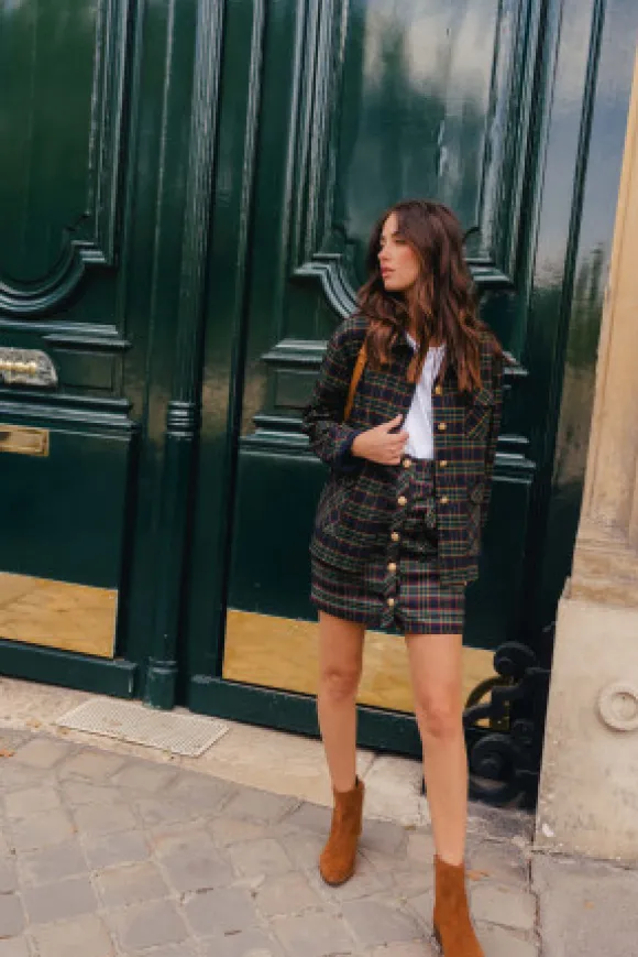 JUPE BRITANY TARTAN