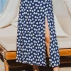 JUPE GIUSEPPA MARGUERITE BLEU