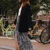 JUPE LÉANA SEQUIN ARGENT