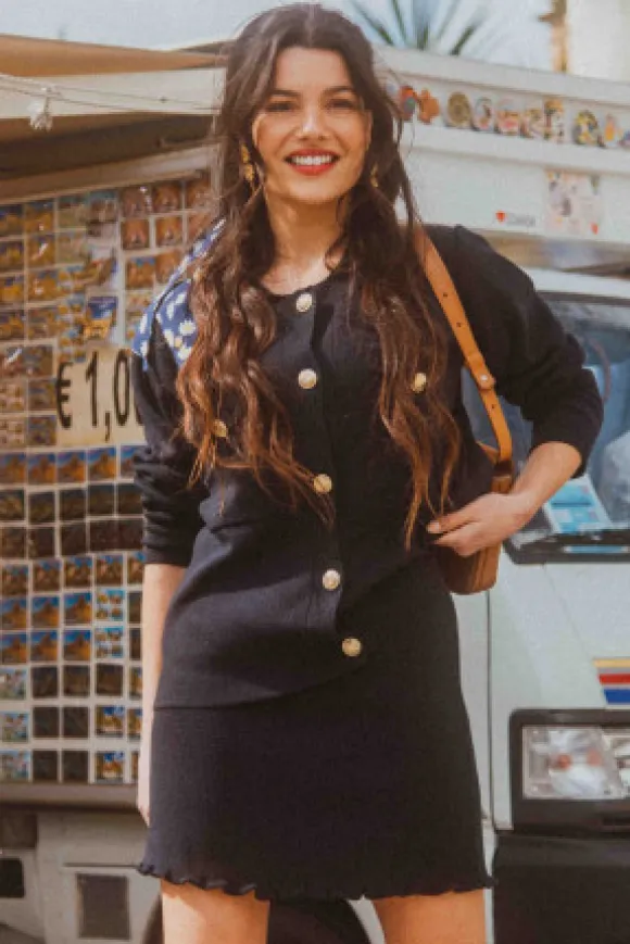 JUPE LYDIA MARINE