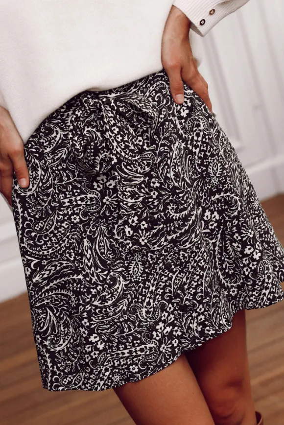 JUPE MYRIAM BANDANA KAKI