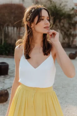 JUPE PHOEBE JAUNE