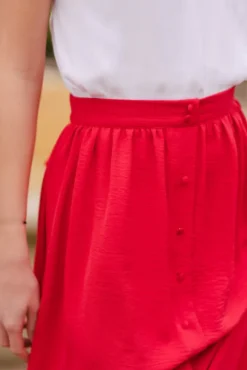 JUPE PHOEBE ROUGE