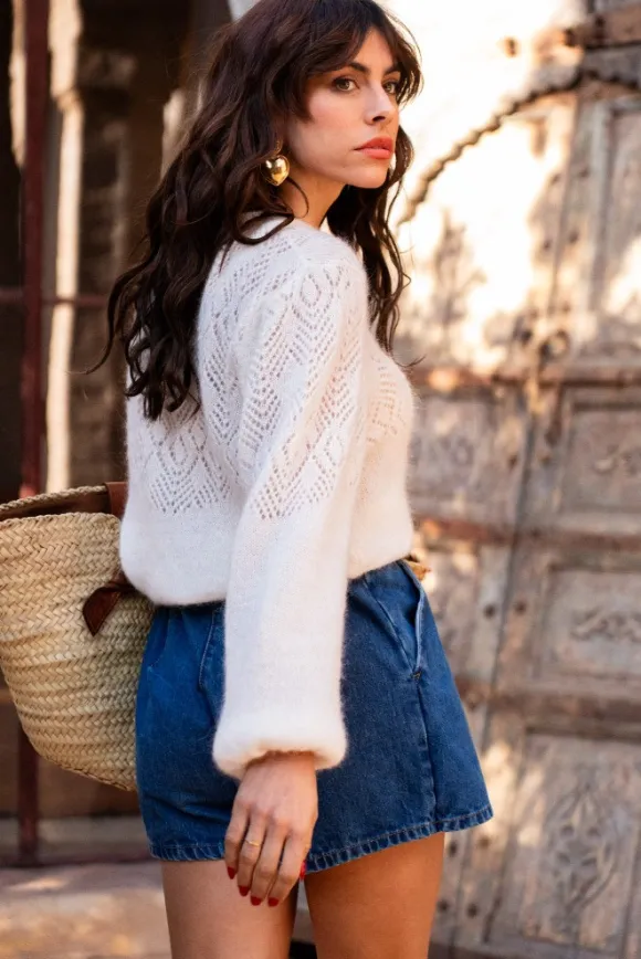 JUPE SHORT JARISSA STONE