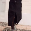 JUPE STELLA GABARDINE NOIR