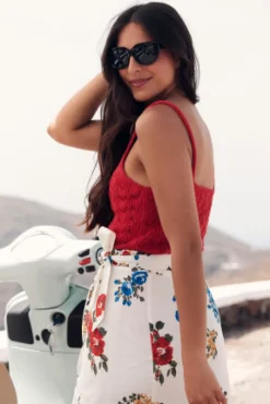 JUPE YSEULT FLORES