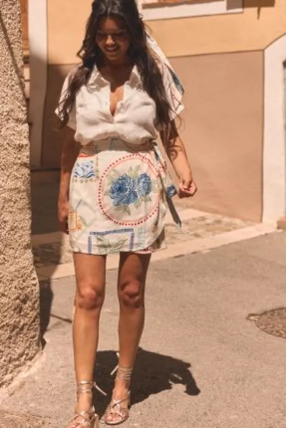 JUPE YSEULT TROPICAL
