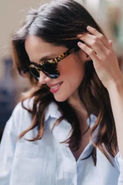 LUNETTES OPRA ÉCAILLE BRUN