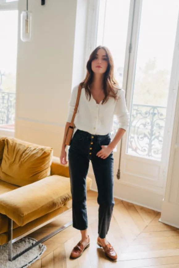 MAILLE SACHA POPON BLANC