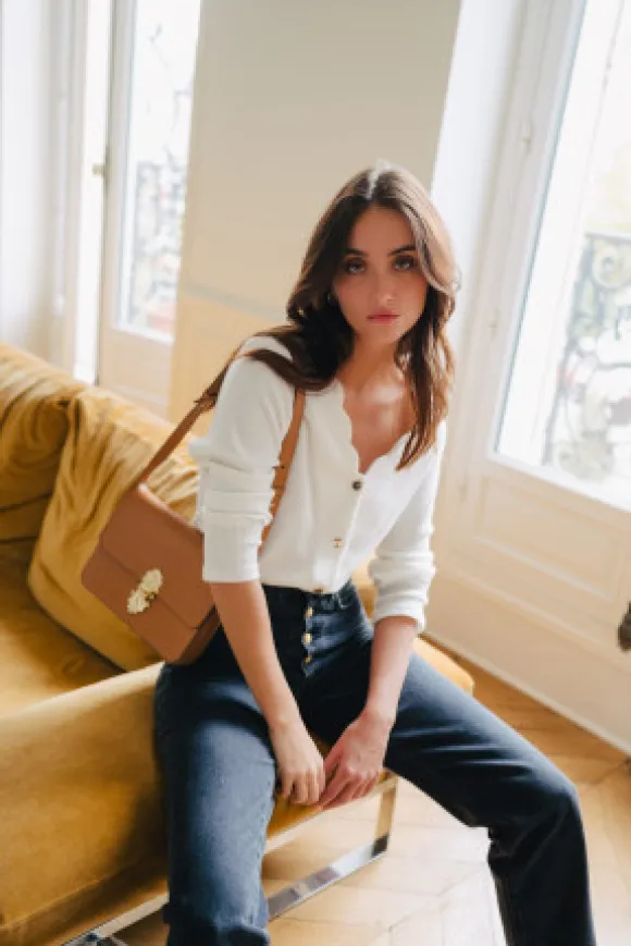 MAILLE SACHA POPON BLANC