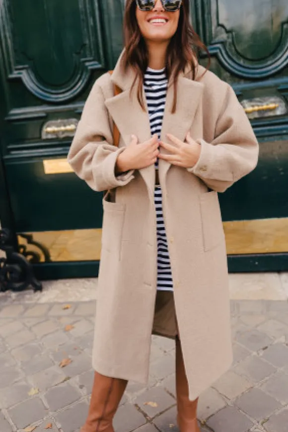 MANTEAU JÉRÉMY BEIGE