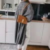 MANTEAU JÉRÉMY CHEVRON NOIR