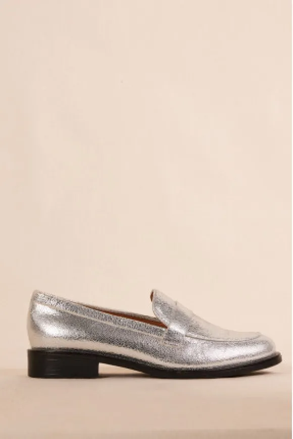 MOCASSINS AMBER ARGENT