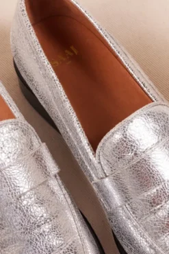MOCASSINS AMBER ARGENT