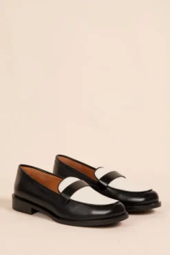MOCASSINS AMBER BICOLORE