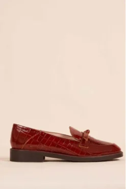 MOCASSINS CONRAD CROCO CAMEL