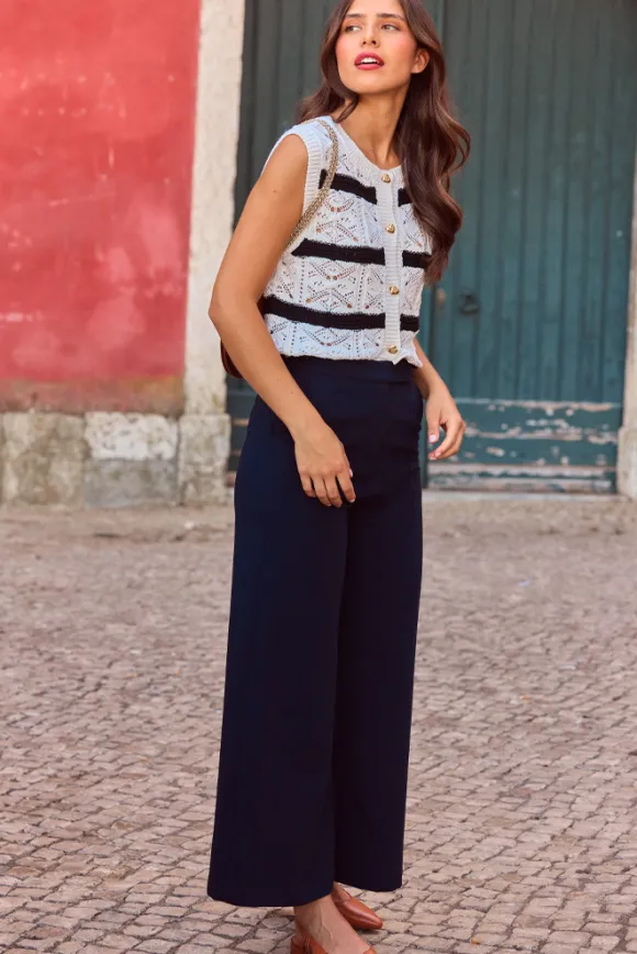 PANTALON BRUNA MARINE