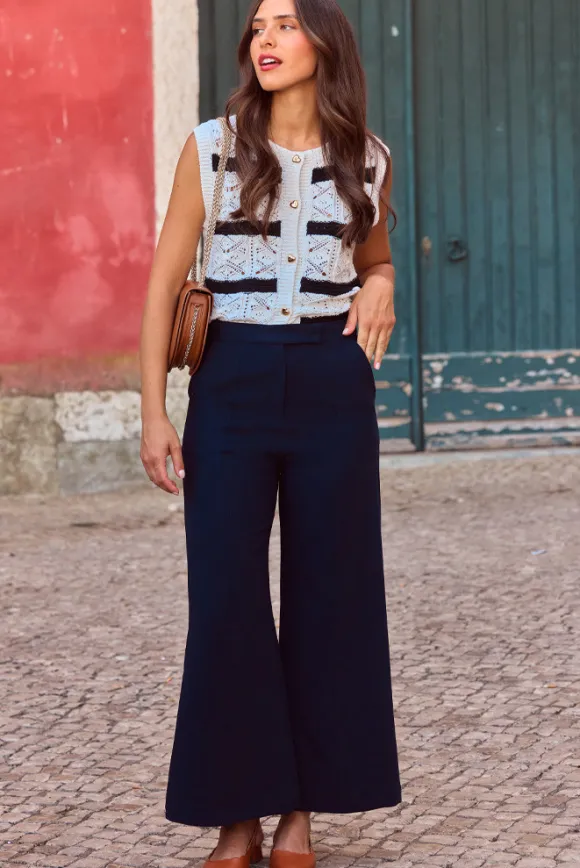 PANTALON BRUNA MARINE