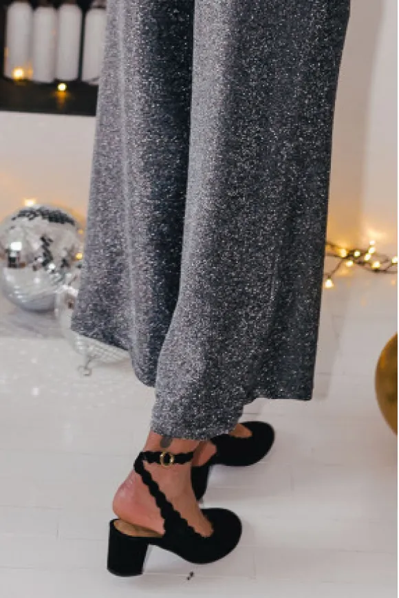 PANTALON LOKI ARGENTÉ