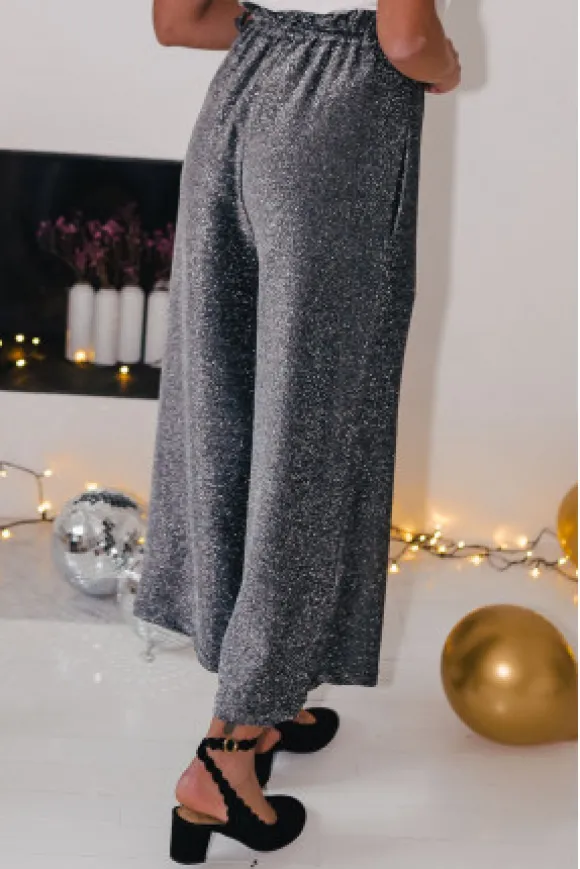 PANTALON LOKI ARGENTÉ