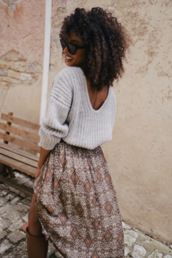 PULL SELLY GRIS