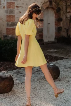 ROBE ADELIA JAUNE