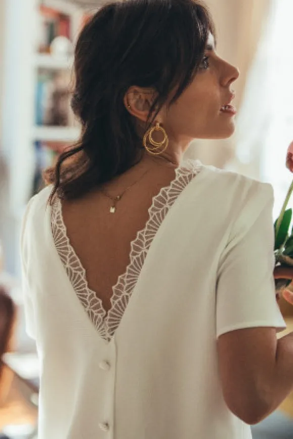 ROBE ALIX BLANC
