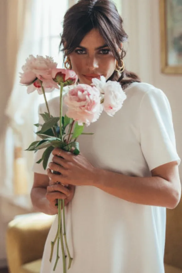 ROBE ALIX BLANC