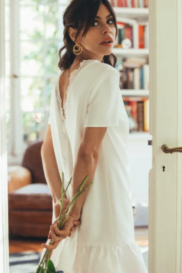 ROBE ALIX BLANC