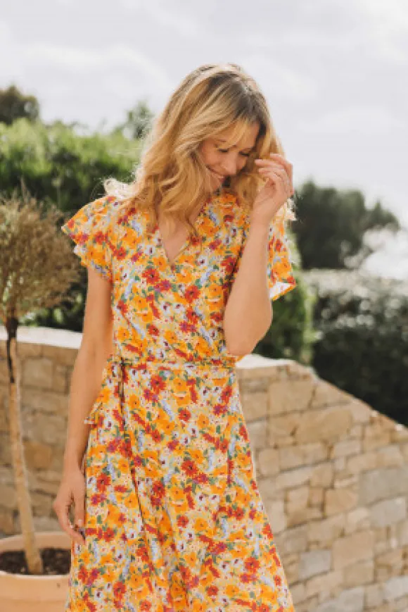 ROBE AMALIA FLEUR D ÉTÉ