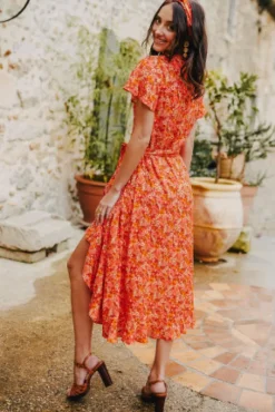 ROBE AMALIA LISERON CORAIL