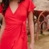 ROBE AMALIA ROUGE