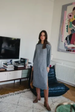 ROBE AMÉLIE GRIS
