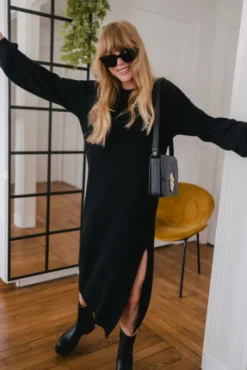 ROBE AMÉLIE NOIR