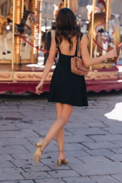 ROBE ANAËLLE NOIR