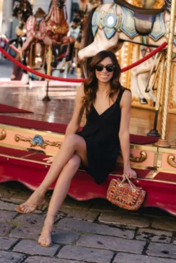 ROBE ANAËLLE NOIR