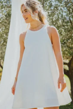 ROBE ATHÉNAIS BLANC
