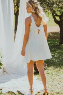 ROBE ATHÉNAIS BLANC