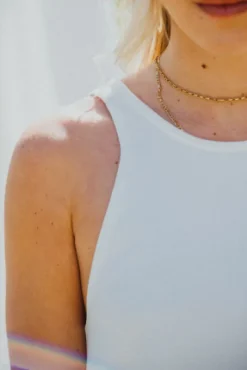 ROBE ATHÉNAIS BLANC