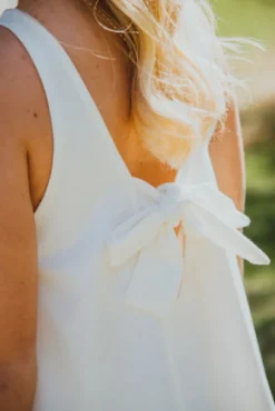 ROBE ATHÉNAIS BLANC