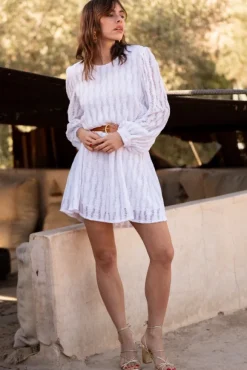 ROBE BELLA ARAGNA BLANC