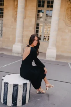 ROBE CHARLOTTE NOIR