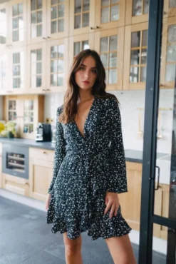 ROBE FIONA FLOWERS