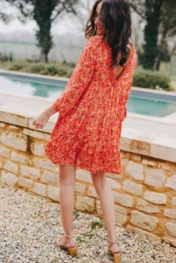 ROBE ISSA LISERON CORAIL