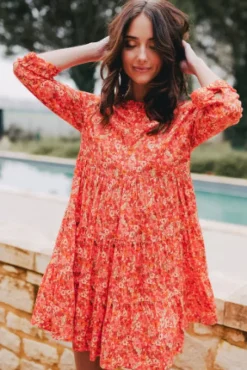 ROBE ISSA LISERON CORAIL