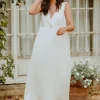 ROBE JILL BLANC COTON
