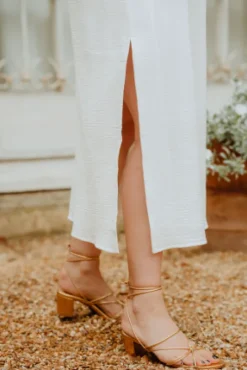 ROBE JILL BLANC COTON