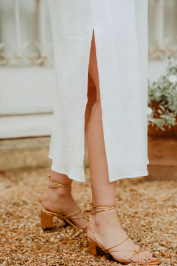 ROBE JILL BLANC COTON