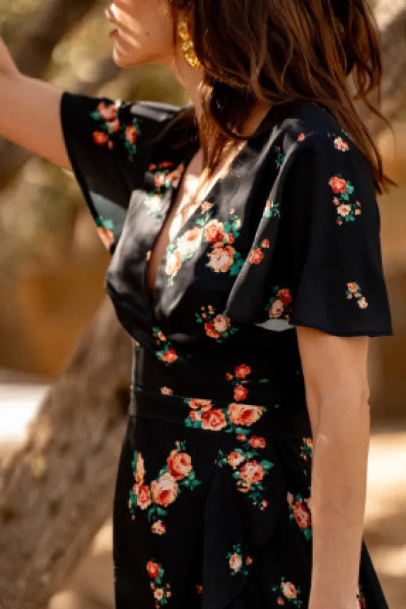 ROBE JOSÉPHINE BOURGEONS DE ROSES