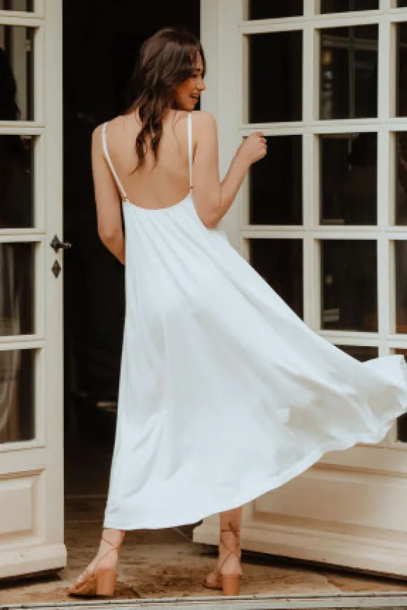ROBE KATY BLANC